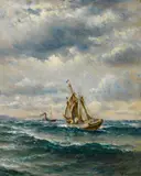 William A. Coulter, A Black Ball Liner