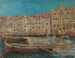 Genoa by Alson S. Clark, 1904, oil on board, offered Dec 2012