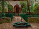 Theodore Wores, The garden of the Alcazar, Seville, Spain