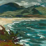 Mary DeNeale Morgan, Shoreline, south of Carmel