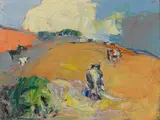 Selden Connor Gile, Cows and Pasture