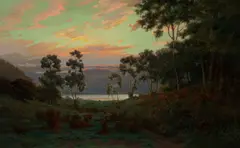 William Lees Judson, Early morning, oil on canvas