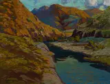 H. Arden Edwards, Topanga, 1914, oil on canvas