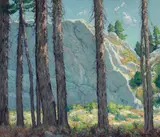 Maurice Braun, A wall of granite