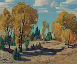 Paul Lauritz, Autumn near Big Bear Lake
