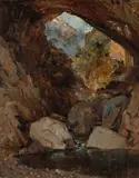 J. Bond Francisco, Tonto's bridge, Arizona, oil on canvas