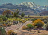 Paul A. Grimm, Autumn in the desert, Bishop