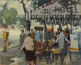 Si Chen Yuan, Cafe Tabac