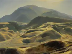 Whispering silver by Emil Kosa Jr., oil on canvas, sold Dec 2012