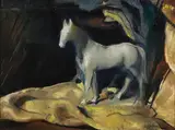 Emil Kosa Jr., White stallion