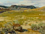 Frank Tenney Johnson, Wyoming sand brush