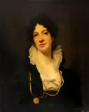 Ra Sir Henry Raeburn, A portrait of Mrs. James Smith of Jordanhill, oil on canvas