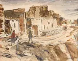 Louis Siegriest, Acoma Pueblo, New Mexico