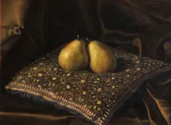Jason Gaillard, Golden Pair, 2002, oil on linen