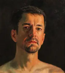 Dean Larson, Self Portrait, 2003, oil on canvas