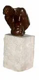 John Sisko, Minotaur III: Bound, 1994, bronze on limestone base