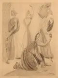 Léopold Survage, Quatre femmes avec fleurs