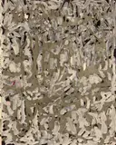Harvey Tulcensky, Untitled, c. 1995, acrylic on magazine page