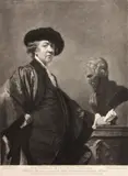 Valentine Green, Sir Joshua Reynolds, Knight (C.S., R. 110;  W. 105), 1780, Mezzotint on laid paper, Russell's second state (of 6), after a self-portrait by Reynolds