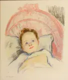 Armand Guillaumin, Portrait de Marguerite, ou Tête d'Enfant (K. 21), 1897, Color lithograph on wove paper