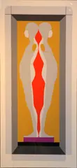 Ernest Trova, Four Foot Falling Man, 1973, Color screenprint on wove paper