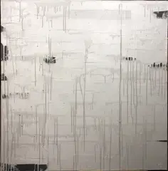 James Jarrett, Valentino Noir No. 8, 2005, acrylic on linen
