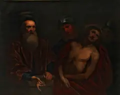 Orazio de Ferrari, Ecce Homo, oil on canvas
