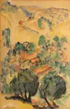 Arthur Durston, Mt. Washington #2, watercolor and pastel on paper