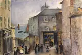 Hayley Lever, Street scene, St. Ives, Cornwall