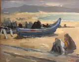 Si Chen Yuan, Boats on the sea shore
