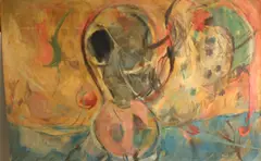 Manny Farber, Untitled, 1940s, oil on canvas