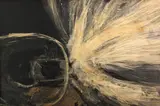 Francisco Farreras, Number 61, 1960, oil and paper on panel