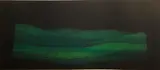 Yōzō Hamaguchi, A Bit of Field (Green Field) (M. Gal. 164), 1985, Color mezzotint on Rives BFK paper