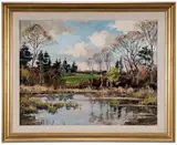 Wayne Beam Morrell, Pond Reflections