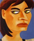 Lady by Graham Knuttel, Oil on canvas, sold Mar 2023