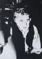 Seamus Heaney by Ross Wilson, Charcoal, sold Mar 2023