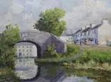 Fergus O'Ryan, Summer's Day At Robertstown, Co. Kildare, Oil on board