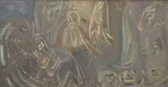Nano Reid, Boyne Fishing I, Oil on board