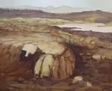 Arthur Armstrong, Near Bertraghboy, Oil on board