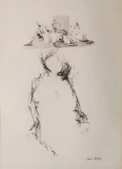 John Kelly, Drawing Iii, Charcoal