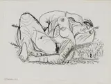 Nevill Johnson, Picasso Drawing