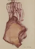 Camille Souter, Hanging Meat (Mutton)