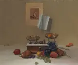 Niccolo d'Ardia Caracciolo, Still Life With Fruit And Scales