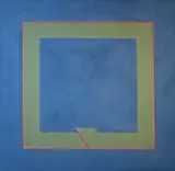 Cecil King, Intrusion, Oil on canvas