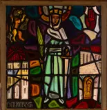 Patrick Pollen, St. Dympna, Stained glass
