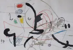 Untitled by Joan Miró, Print, sold Nov 2022