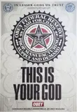 Shepard Fairey, Obey - This Is Your God