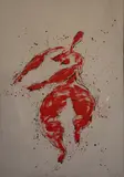 Neil Shawcross, Figure, Oil on canvas laid on board