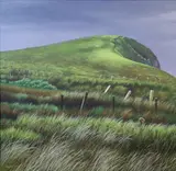 Raymond Kinghan, Belderrig Head, Acrylic on canvas