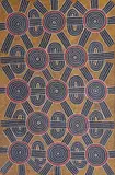 Dave Pwerle Ross, Untitled Shapes, Oil on canvas